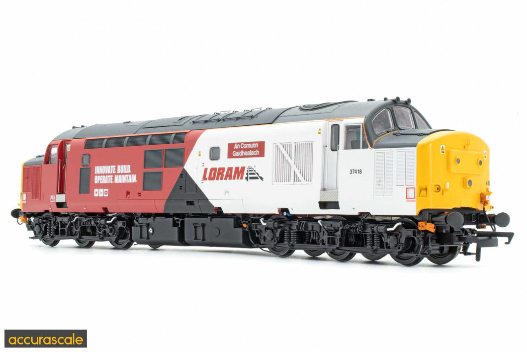 Class 37 - Loram - 37418 - Exclusive