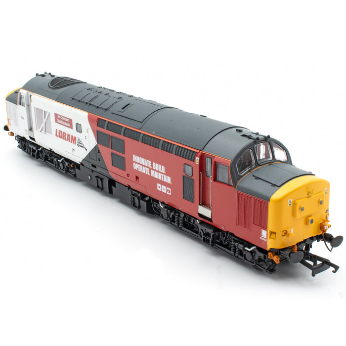 Class 37 - Loram - 37418 - DCC Sound Fitted - Exclusive