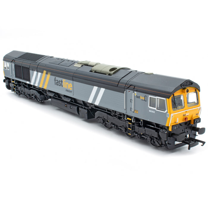 Class 66 - Fastline - 66302 - DCC Sound Fitted