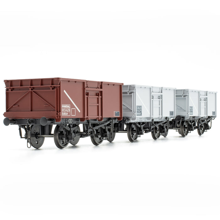 BR 16T Mineral - 1/108 - BR Freight Grey (Pre-TOPS COAL 16) - Pack D