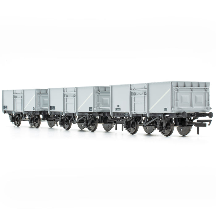 BR 16T Mineral - 1/109 - BR Freight Grey (Original text on black panels) - Pack J